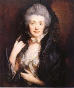 Thomas Gainsborough Portrait of artist-s Wife oil painting